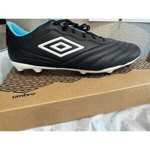 UMBRO tocco 3 premier FG black white Malibu blue 10.5
